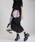 Big Flower See-Through Skirt